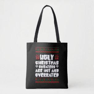 Tote Bag Les horribles pulls de Noël sont tendance et sures