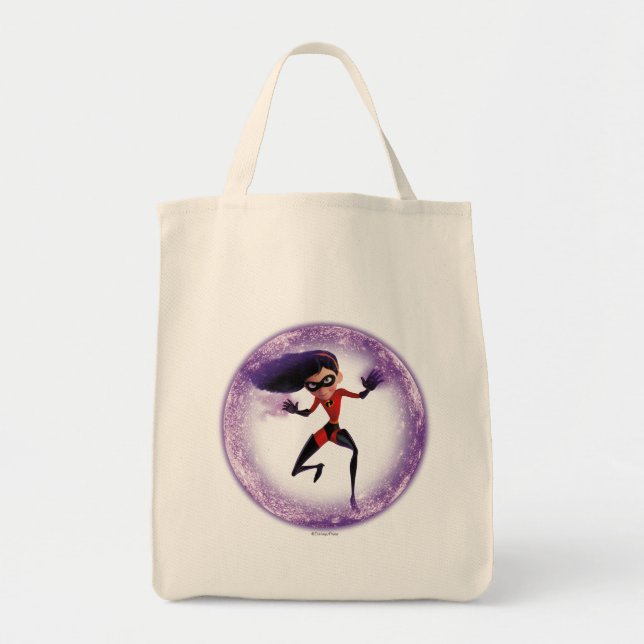 Tote Bag Les Incroyables 2 | Violet - Incroyable (Devant)