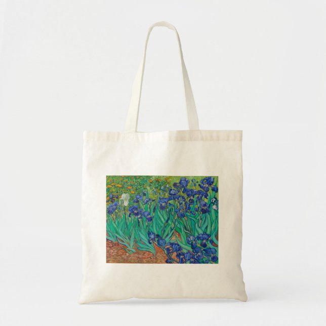 Tote Bag Les Irises de Van Gogh (Devant)