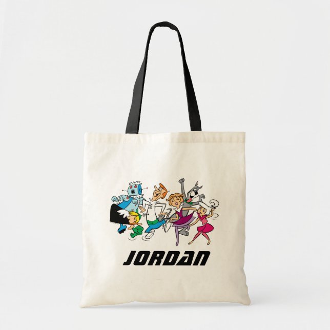 Tote Bag Les Jetsons | Family Dance Party | Ajouter Votre N (Devant)