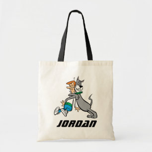 Tote Bag Les Jetsons   George & Astro Hug   Ajouter Votre N