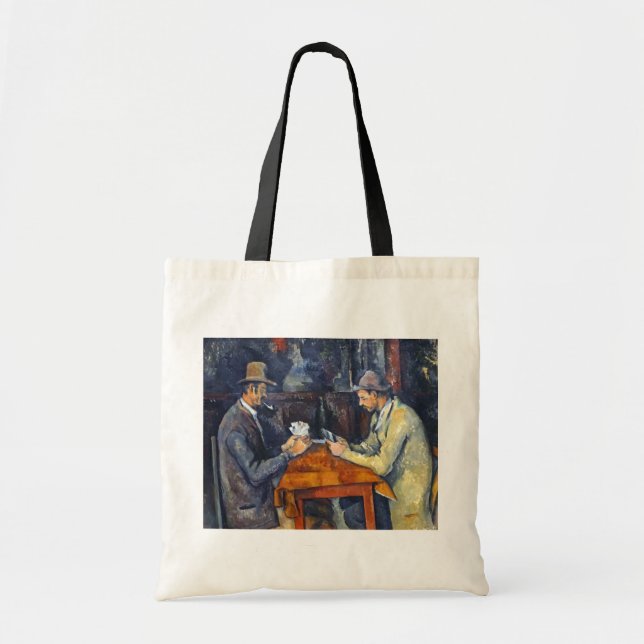 Tote Bag Les Joueurs de cartes, Cézanne (Devant)