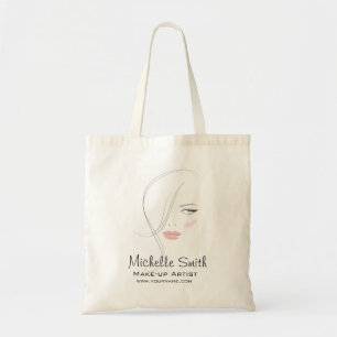 Tote Bag Les lèvres roses de corail composent la marque de