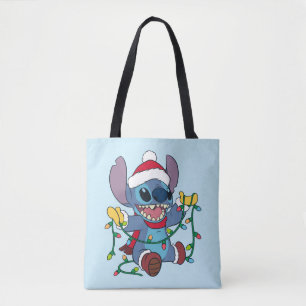 Tote Bag Les lumières de Noël scintillantes
