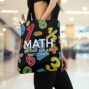 Tote Bag Les Maths Le Seul Sujet Qui Compte Les Citations A