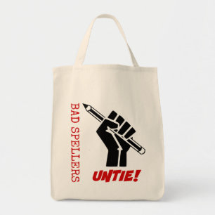 Tote Bag Les Mauvaises Épelles Se Délient ! Humour de la pr