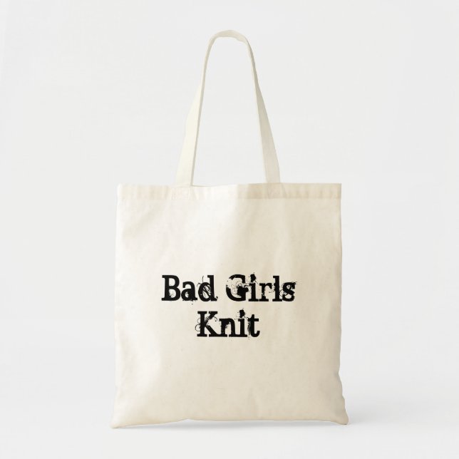 Tote Bag Les Mauvaises Filles Knit (Devant)
