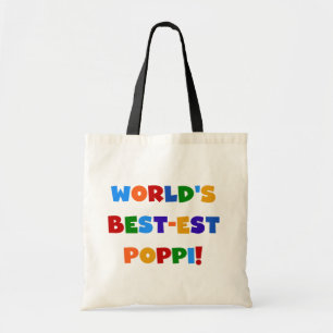 Tote Bag Les meilleurs cadeaux de couleurs vives Poppi du m
