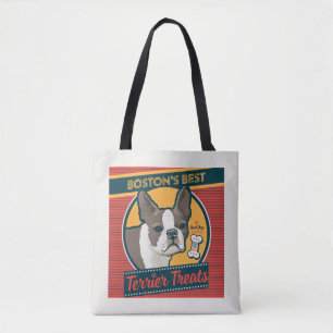 Tote Bag Les meilleurs soins Terrier de Boston
