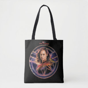 Tote Bag Les Merveilles Capitaine Marvel Insigne Cercle