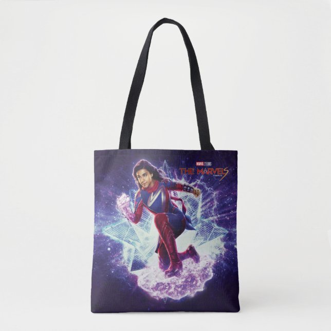 Tote Bag Les merveilles Mme Marvel Star Graphic (Devant)