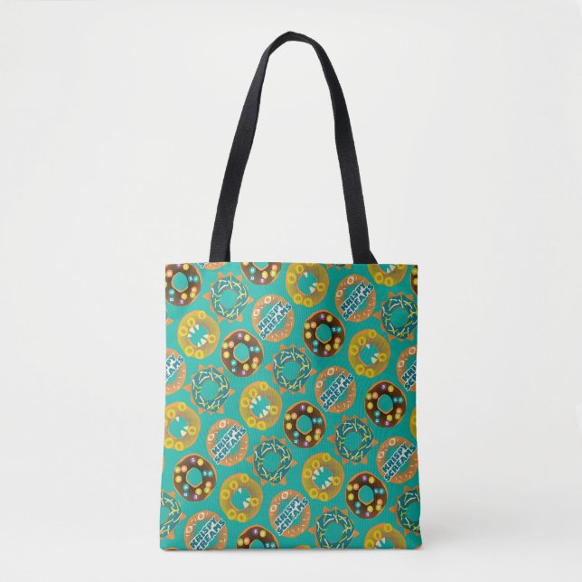 Tote Bag Les monstres au travail | Cri Krispy (Devant)