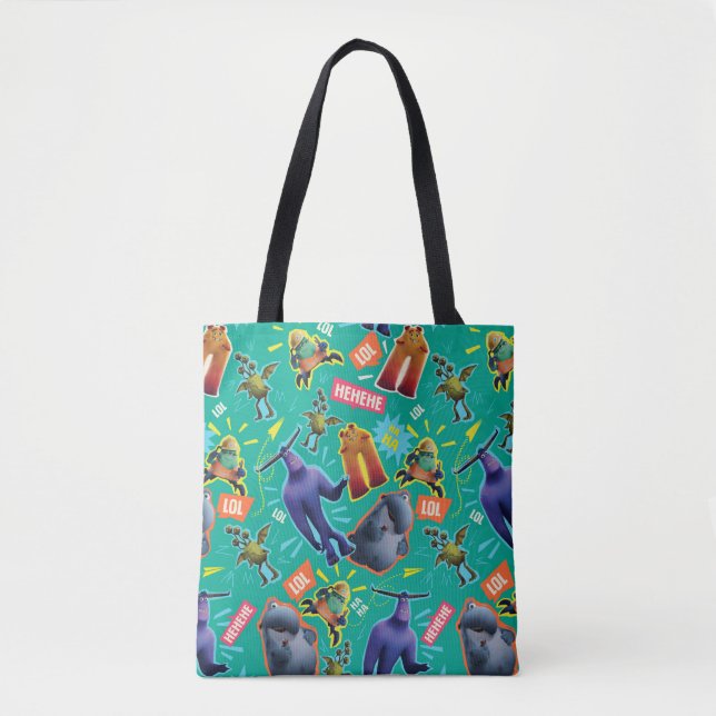 Tote Bag Les monstres au travail | MIFT Motif de rire (Devant)