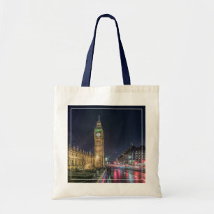 Tote Bag Les monuments   Big Ben la nuit