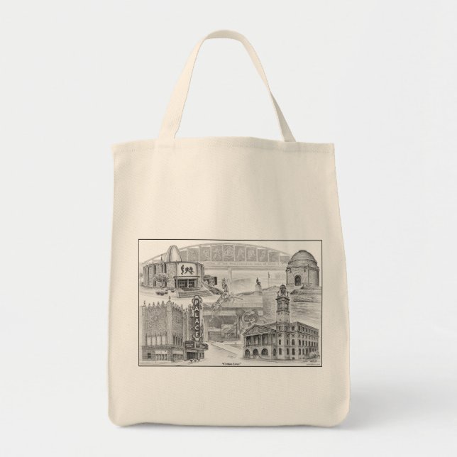 Tote Bag Les monuments historiques du canton de l'Ohio (Devant)