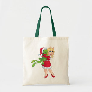 Tote Bag Les Muppets   Kermit & Miss Piggy Christmas