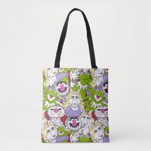 Tote Bag Les Muppets  Motif surdimensionné