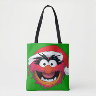 Tote Bag Les Muppets  Visage animal de Noël