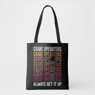 Tote Bag Les Opérateurs De Grue Le Reprennent Toujours Sur