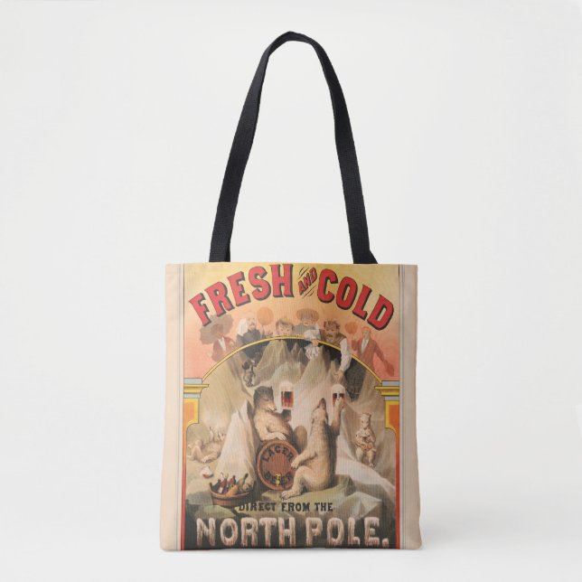 Tote Bag Les Ours Polaires Apprécient Les Mugs De Bière Lag (Devant)