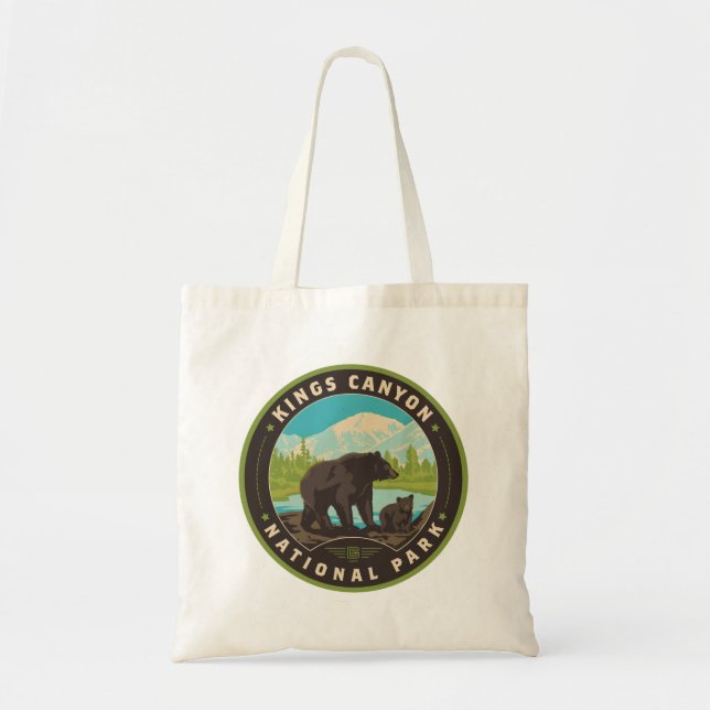 Tote Bag Les parcs nationaux du Kings Canyon (Devant)