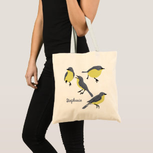 Tote Bag Les Parulines de Kirtland Amateurs d'oiseaux Perso