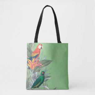 Tote Bag Les perroquets sauvages Tropical