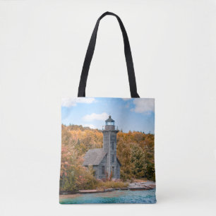 Tote Bag Les phares   Grand Island East Channel Light