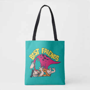 Tote Bag Les Pierrafeu   Fred & Dino - Les meilleurs amis