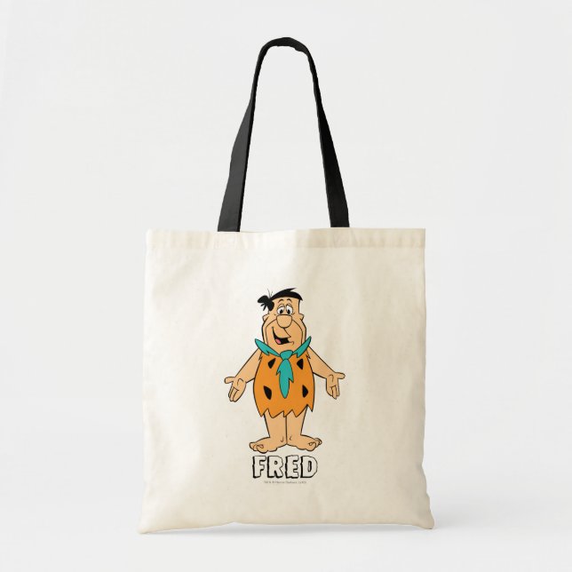 Tote Bag Les Pierrafeu | Fred Flintstone (Devant)