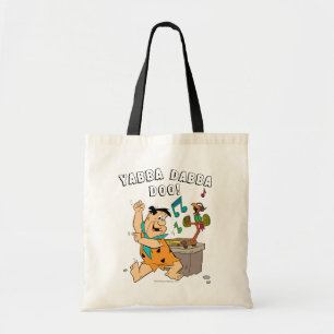 Tote Bag Les Pierrafeu   Fred Flintstone Dancing