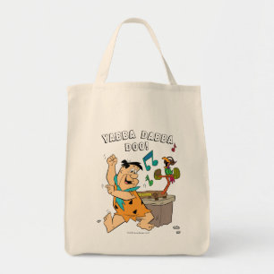 Tote Bag Les Pierrafeu Fred Flintstone Dancing