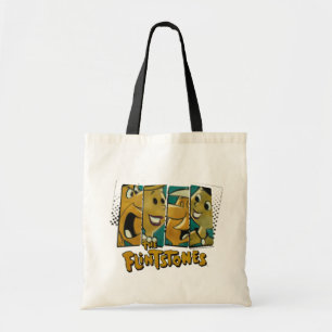 Tote Bag Les Pierrafeu Panneaux de caractères Retro Comic