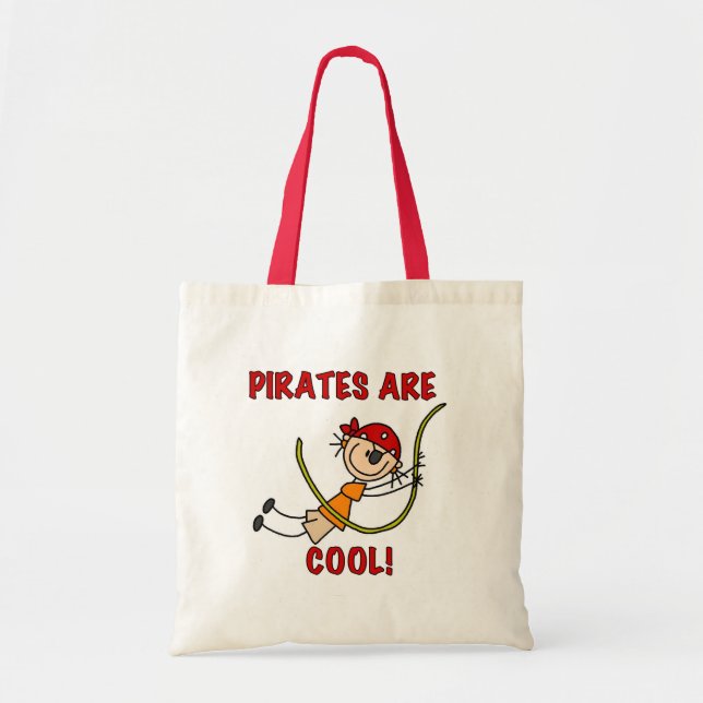 Tote Bag Les pirates sont frais (Devant)