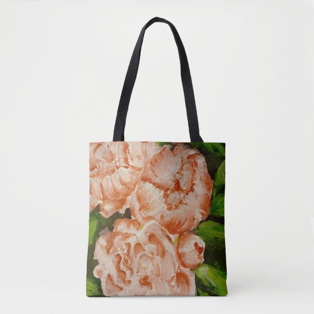Tote Bag Les pivoines (Devant)