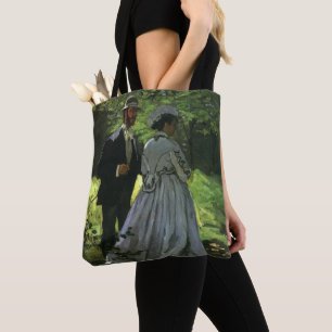 Tote Bag Les Promenades, alias Les Poussettes par Claude Mo