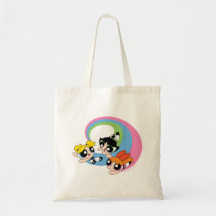 Tote Bag Les Puissantes Filles Volent Dans Le Ciel