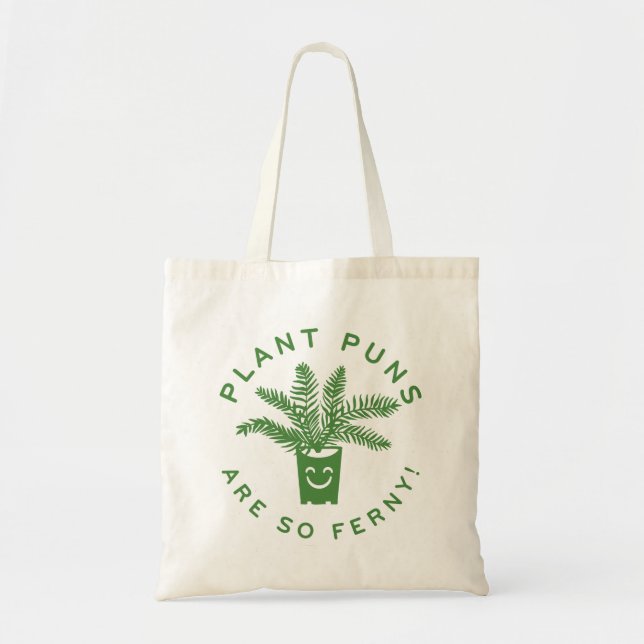 Tote Bag Les Puns plantes Sont Si Fermes (Devant)