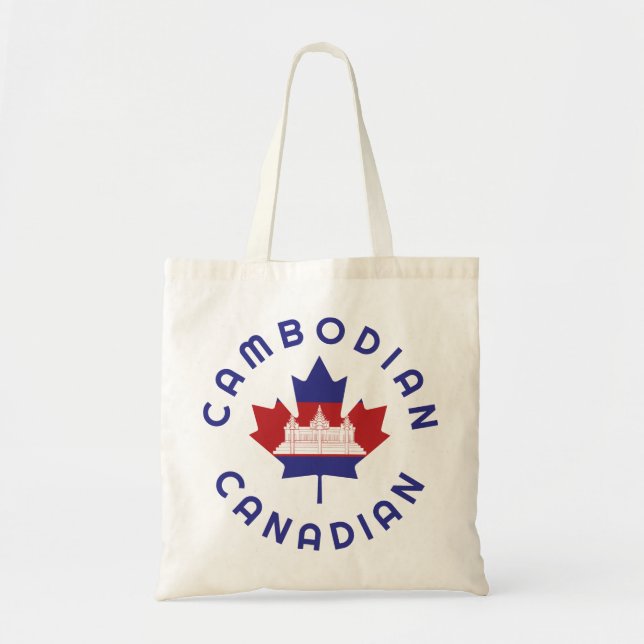 Tote Bag Les racines cambodgiennes canadiennes (Devant)
