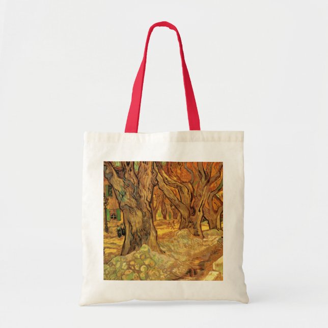 Tote Bag Les sens de la route par Vincent van Gogh (Devant)