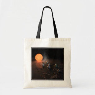 Tote Bag Les Sept Planètes De Trappist-1 En Orbite Autour D