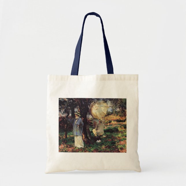 Tote Bag Les Sketchers de John Singer Sargent (Devant)