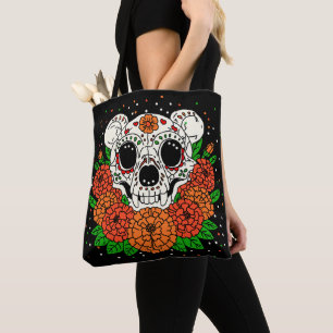 Tote Bag Les Souci d'Octobre et Crâne d'Ours