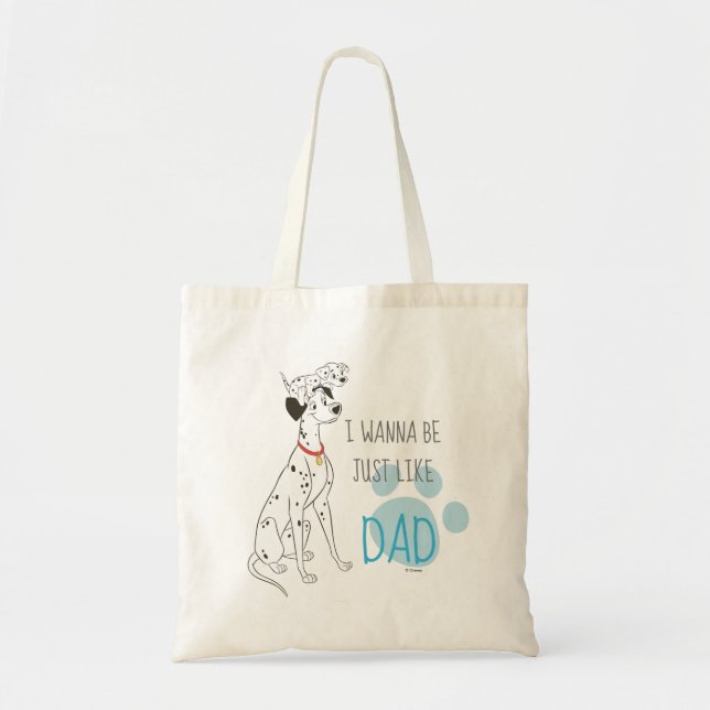 Tote Bag Les taches de Pongo (Devant)