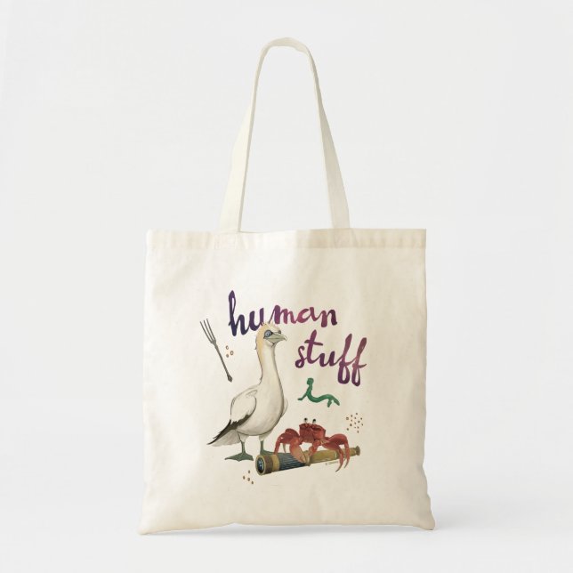 Tote Bag Les trucs humains de Scuttle (Devant)