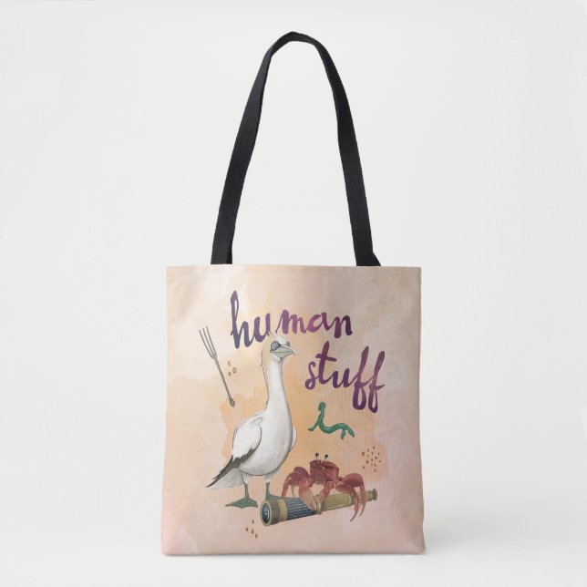 Tote Bag Les trucs humains de Scuttle (Devant)