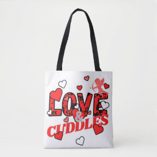 Tote Bag Les Valentines aiment et les boudins