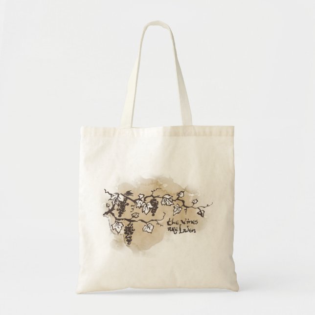 Tote Bag Les Vins Sont Chargés (Devant)