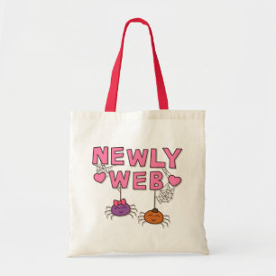 Tote Bag Les Web spider d'humour nouvellement épousent