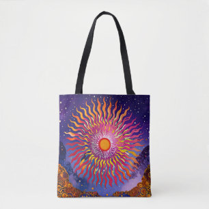 Tote Bag "Les Whispers solaires dans le ciel" Le soleil